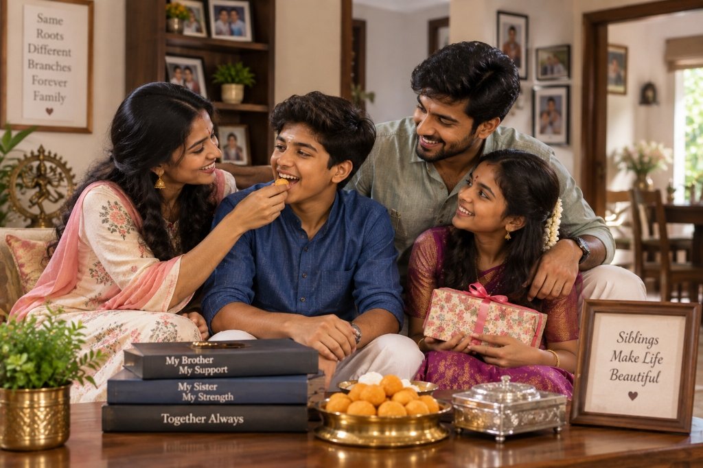 Authentic South Indian Brother and Sister