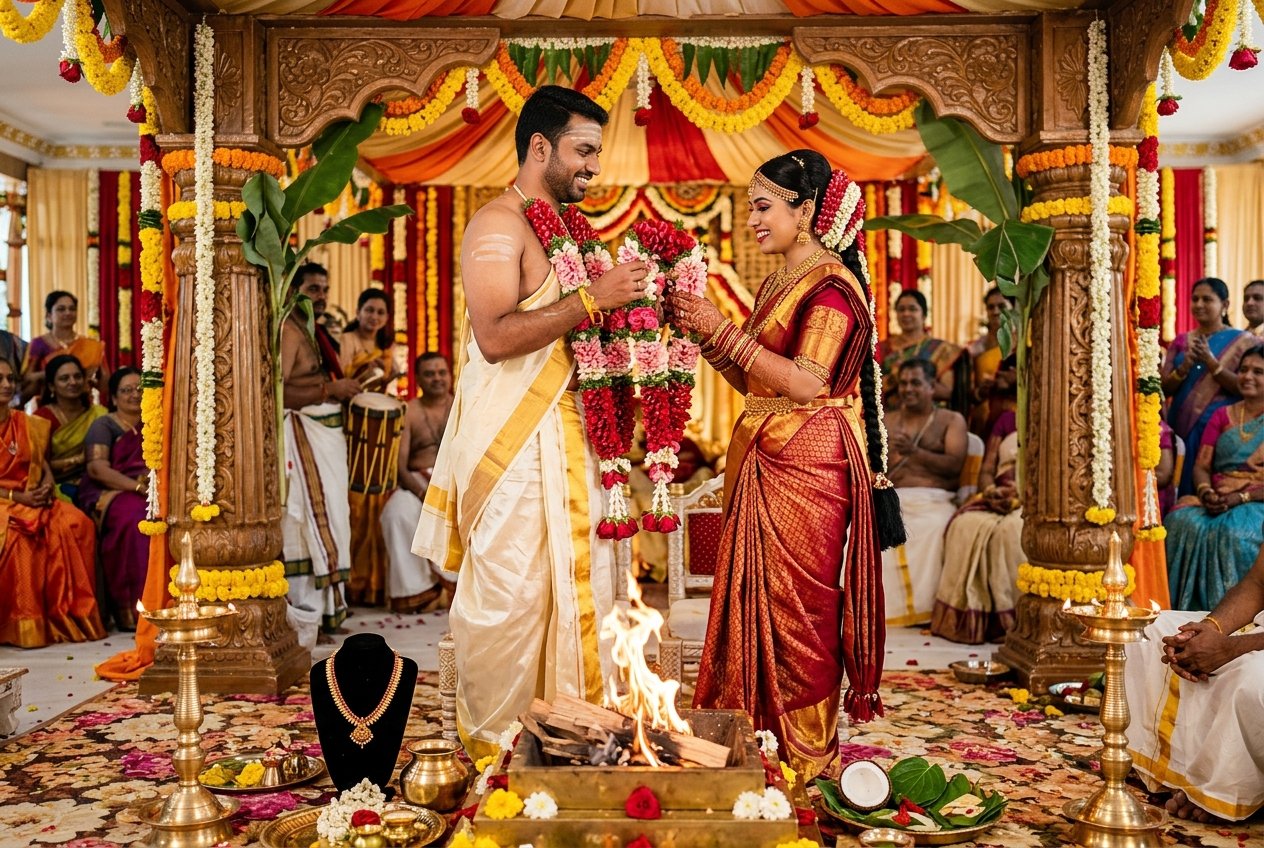 Traditional South Indian Hindu Wedding Ceremony
